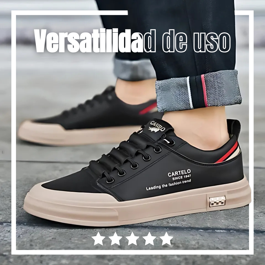 Zapatos urbanos Cartelo Flex con suela flexible