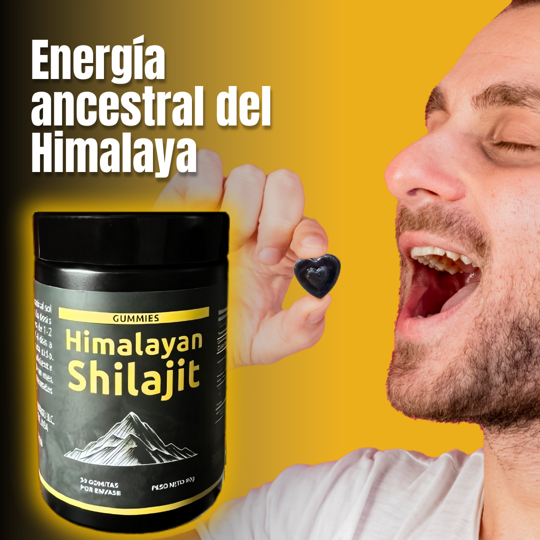 Frasco de Shilajit Vital Gummies